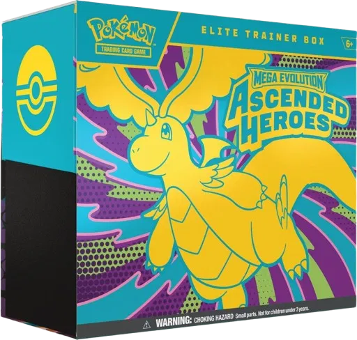 Ascended Heroes ETB Sealed Pokemon Elite Trainer Box