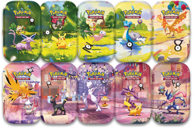 Pokémon 30th Anniversary Celebrations Mini Tins (1 RANDOM TIN) - Zombe TCG