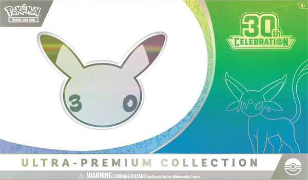 Pokémon TCG: 30th Celebration Ultra-Premium Collection – Day (Espeon ex) – Pre-Order - Zombe TCG